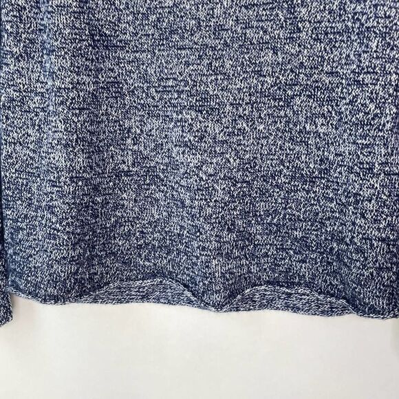 Theory Blue Speckled Knit Wide Neck Sweater Cashmere Linen sz. S #QQ - Picture 8 of 9